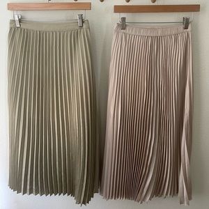 Abercrombie and fitch midi skirts